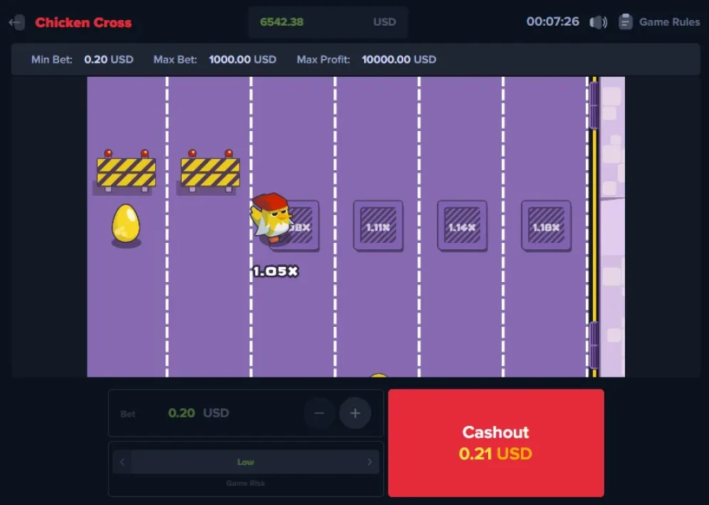 Chicken Cross demo